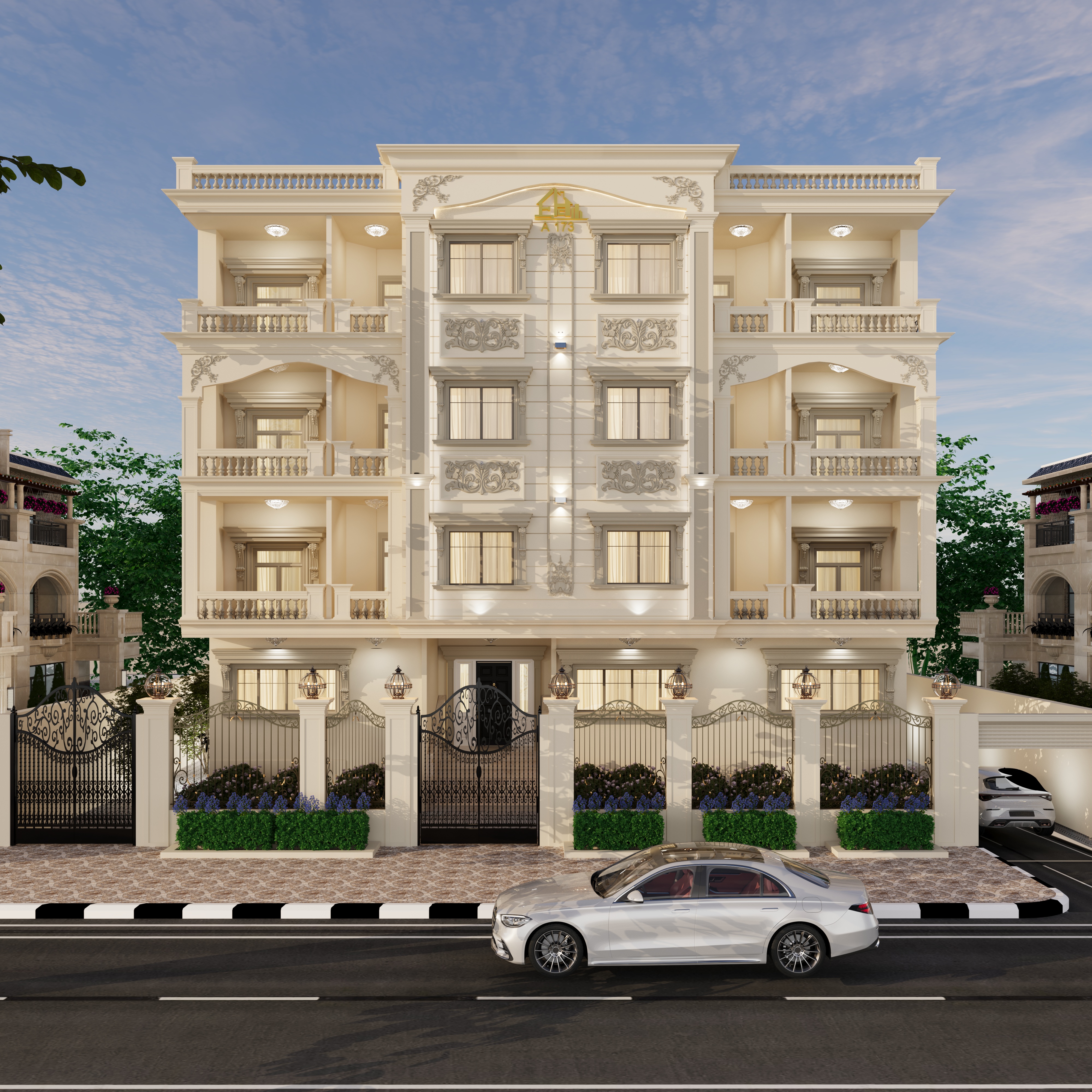A173  الحي الثاني - بيت الوطن 